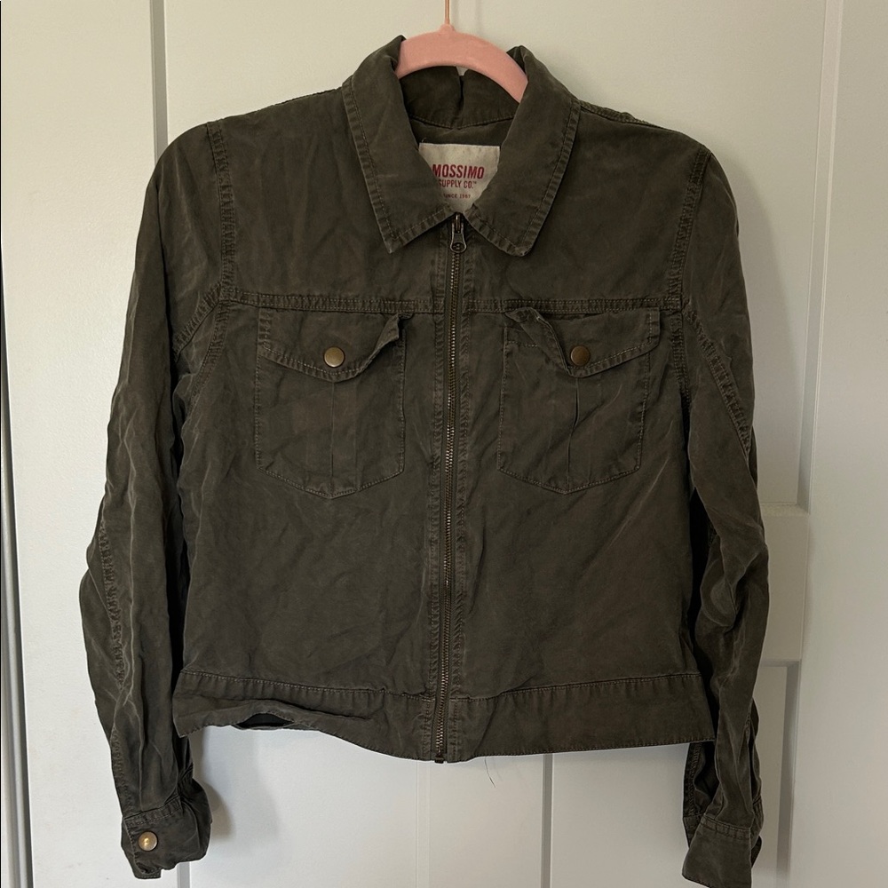 Mossimo Supply Co. Women's Dark Green Utility Jacket